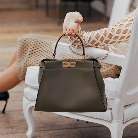 fendi scalloped bag|Fendi peekaboo bag sale.